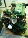 Motor marino Volvo Penta 3020 y reductora